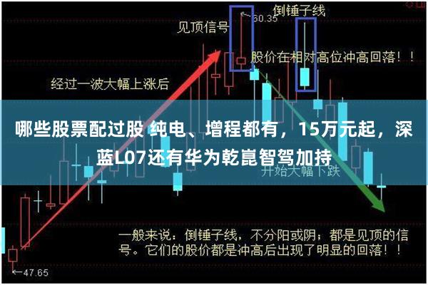 哪些股票配过股 纯电、增程都有,15万元起,深蓝L07还有华为乾崑智驾加持