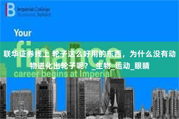 联华证券线上 轮子这么好用的东西,为什么没有动物进化出轮子呢?_生物_运动_眼睛