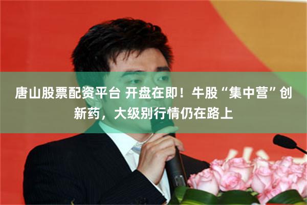唐山股票配资平台 开盘在即！牛股“集中营”创新药，大级别行情仍在路上
