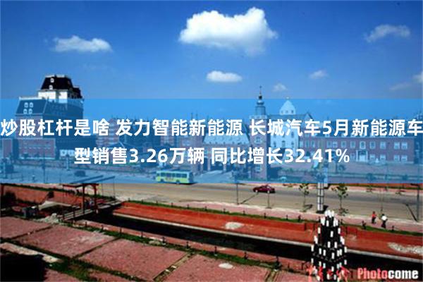 炒股杠杆是啥 发力智能新能源 长城汽车5月新能源车型销售3.26万辆 同比增长32.41%