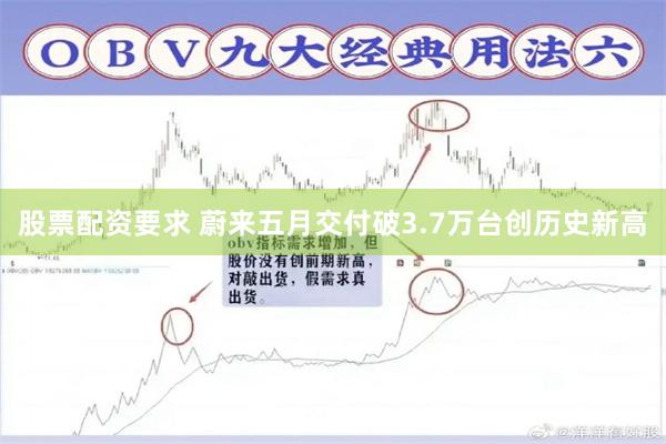 股票配资要求 蔚来五月交付破3.7万台创历史新高