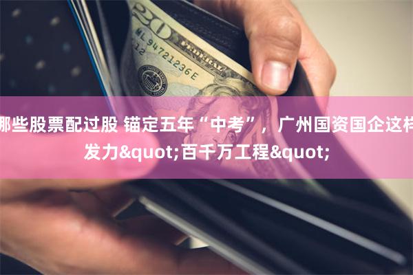 哪些股票配过股 锚定五年“中考”，广州国资国企这样发力"百千万工程"