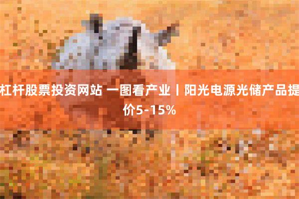 杠杆股票投资网站 一图看产业丨阳光电源光储产品提价5-15%